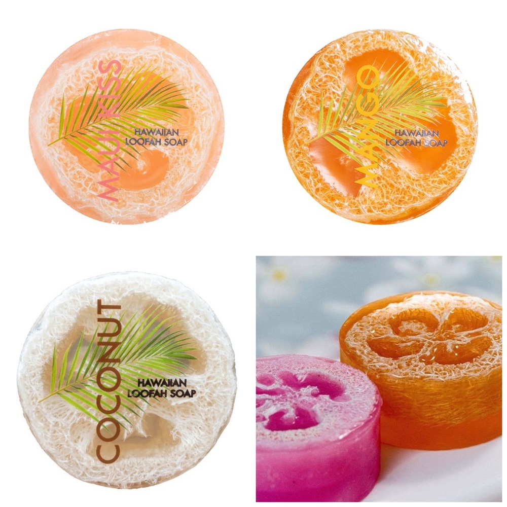 Maui Soap Co. Natural Loofah Soap